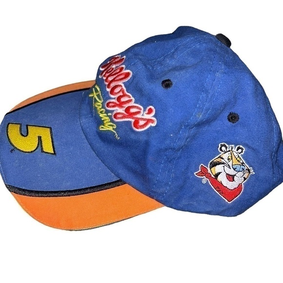 Vintage Terry Labonte Tony the Tiger Kellogs Racing Hat Chase Authentics - Picture 3 of 5